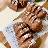 味噌香るショコラパン〜発酵サラダを添えて|mai＊さん