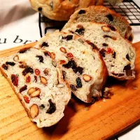 ナッツとドライフルーツ入りパン|ne-neさん