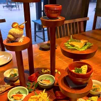 ①4月11日・［和食寄りのコース😋✨］・季節の前菜盛り合わせ❣️