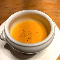 ③4月11日・［和食寄りのコース😋✨］・フレンチシェフのおすすめスープ❣️（トマト🍅）