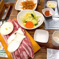 夕ご飯　2026・4・9 サムギョプサル|ローゼルさん