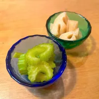 セロリ と レンコン のピクルス|プーティさん