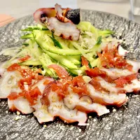 タコのカルパッチョ| ぎんさん