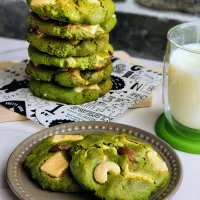 抹茶ホワイトチョコチャンククッキー|ひかるさん