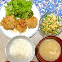 つくね焼と冷奴|おしゃべり献立さん