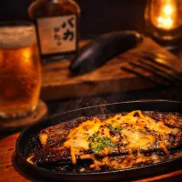 ナスのバカびたし焼き炙りチーズ|オハナシマンさん