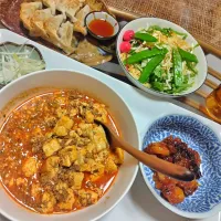 パパ作、麻婆豆腐定食です✨| rikako♪。.:＊さん