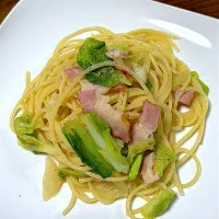 春キャベツとベーコンのパスタ| o-kazuさん