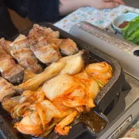 韓国家庭料理青山さんのサムギョプサル|Morito Kamiyaさん