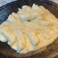 韓国家庭料理青山さんのカルボナーラトッポキ|Morito Kamiyaさん