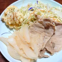 新たまねぎの生姜焼き|mootsさん