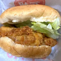 ケンタッキーフライドチキン チキンフィレバーガー|ばーさんさん