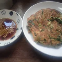 余った餃子の具でチヂミ風| にんにくと唐辛子が特に好き❤️(元シャリマー)さん