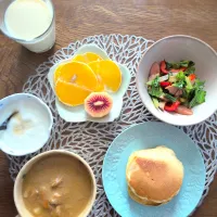 朝ごはん🌄！|まめころさん