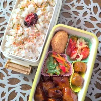 娘弁当🐔！|まめころさん