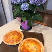 Artichoke Bacon Spinach Quiche|🌺IAnneさん