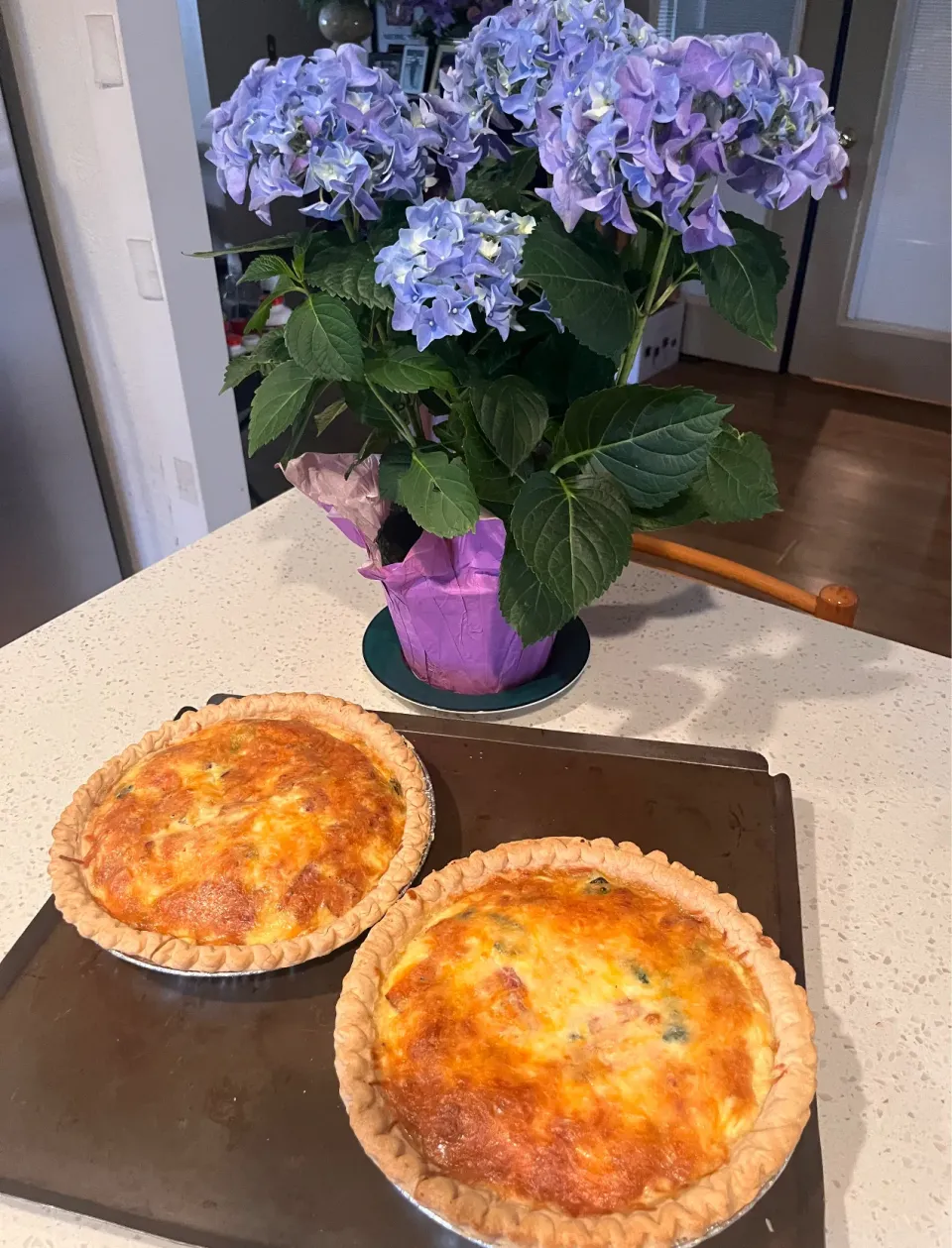 Artichoke Bacon Spinach Quiche|🌺IAnneさん