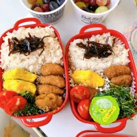3人弁当🍱