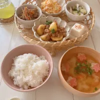 今週の常備菜と和ごはん🍚|party martyさん