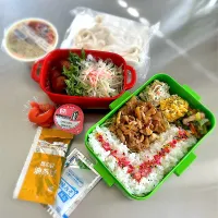 R8.4/13 ㈪  ·͜·♡ 今日のお弁当 👨🏻‍🍳|hamakoさん