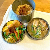 今日の旦那様お弁当🧑‍🍳|さくたえさん