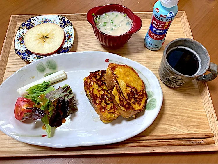 久しぶりにフレンチトースト🧡|さくたえさん