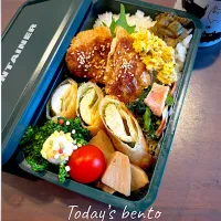 男子高校生のお弁当| funakeiさん