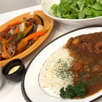 ビーフカレー❤️お好みで野菜カレーにどうぞ😘|Mayoさん