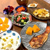 グリーンピースご飯| ショコラさん