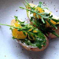 バゲットのオープンサンド|keisukeさん