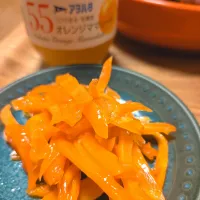 人参のマーマレード煮