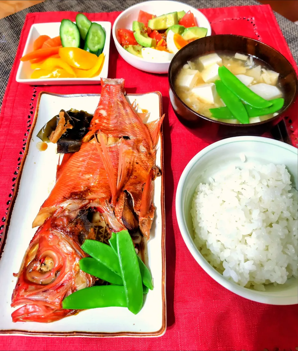 【主菜】金目鯛の煮付け|シュビラさん