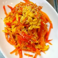 人参と卵の炒め|はるみさん