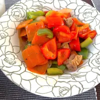 久しぶり酢豚〜|きなこさん