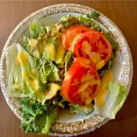 キャロットドレッシングサラダ|にゃふてんさん