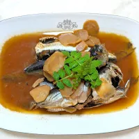 4/13の夕食　鰯煮|卯月さん