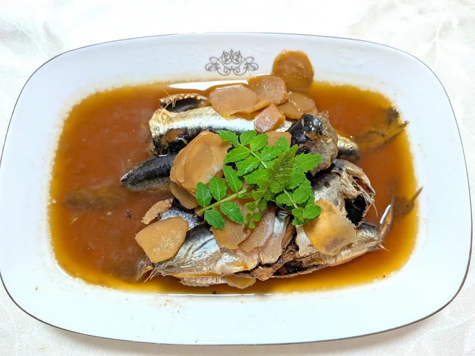 4/13の夕食　鰯煮|卯月さん