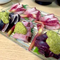 お刺身のヌタかけ|さくたろうさん