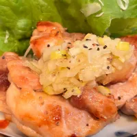 鶏もも肉のネギ塩レモンだれ🍋|みーしゃさん