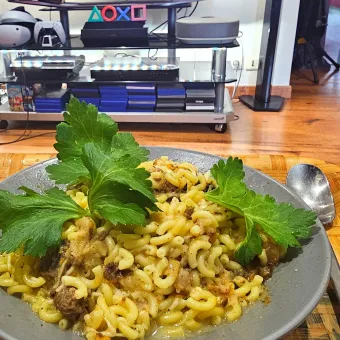 Snapdishの人気料理写真:🇫🇷Choulognaise with small pasta shells🇫🇷