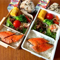 4月14日お弁当＆朝練おにぎり|Meimamaさん