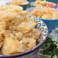 《レシピ有》鍋で炊く！たけのこご飯。|Mariさん
