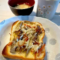きんぴらごぼうトースト|キヨさん