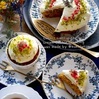 キャロットケーキ🥕|kukulutomo ❁𓎪 ⡱𓎩‎𐩢𐩺𓎪 ⡱さん