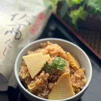 初物、伏高のお出しでたけのこご飯🌸| 🌺🌺Foodie🌺🌺さん