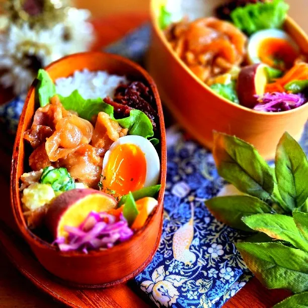 豚こまの生姜焼き弁当🐷|さらママさん