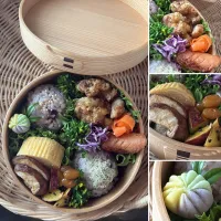 唐揚げ弁当完成♪