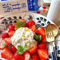 いちごのカプレーゼ|リンリンさん