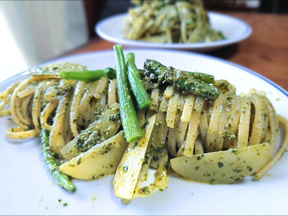 Linguine al pesto genovese|kazaneさん