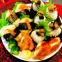 ✩.*˚おにぎりランチ🍙|ゆきえもんさん